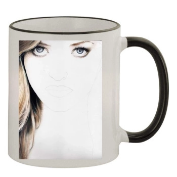 Amanda Seyfried 11oz Colored Rim & Handle Mug