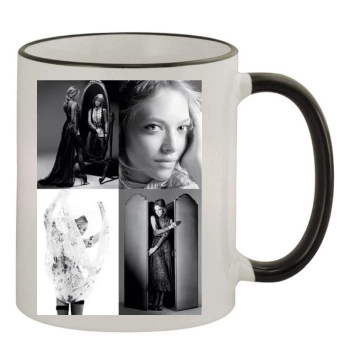 Amanda Seyfried 11oz Colored Rim & Handle Mug