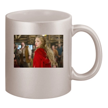 Amanda Seyfried 11oz Metallic Silver Mug