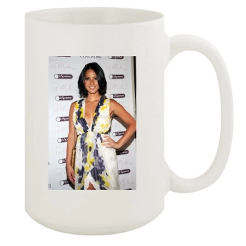 Olivia Munn 15oz White Mug