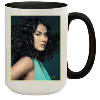 Olivia Munn 15oz Colored Inner & Handle Mug