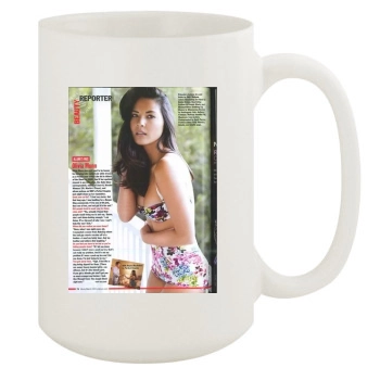 Olivia Munn 15oz White Mug