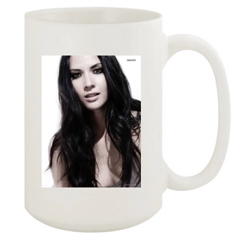 Olivia Munn 15oz White Mug