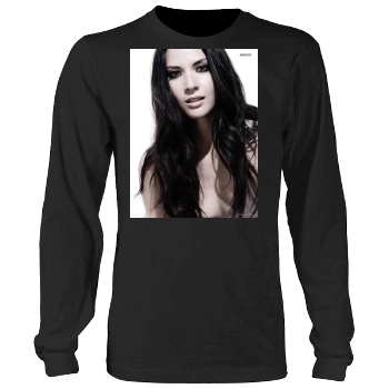 Olivia Munn Men's Heavy Long Sleeve TShirt