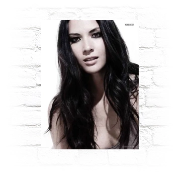 Olivia Munn Metal Wall Art