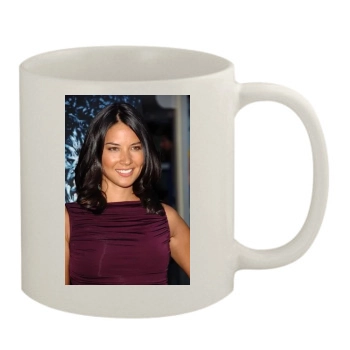 Olivia Munn 11oz White Mug