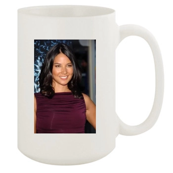 Olivia Munn 15oz White Mug