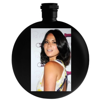 Olivia Munn Round Flask