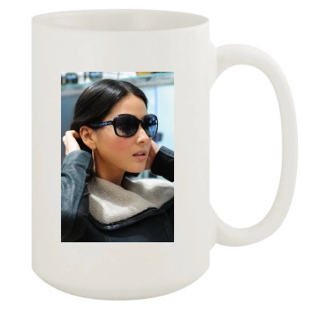 Olivia Munn 15oz White Mug