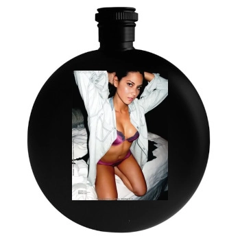 Olivia Munn Round Flask