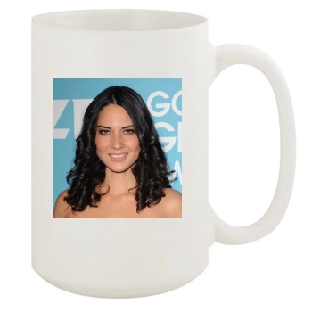 Olivia Munn 15oz White Mug