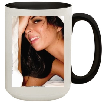 Olivia Munn 15oz Colored Inner & Handle Mug