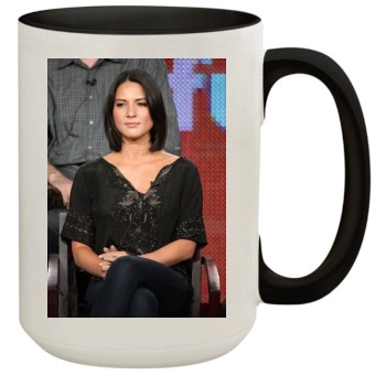 Olivia Munn 15oz Colored Inner & Handle Mug