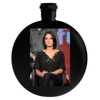 Olivia Munn Round Flask