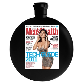 Olivia Munn Round Flask