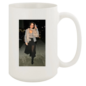 Olivia Munn 15oz White Mug