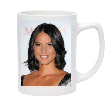 Olivia Munn 14oz White Statesman Mug