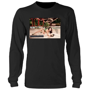 Olivia Munn Men's Heavy Long Sleeve TShirt