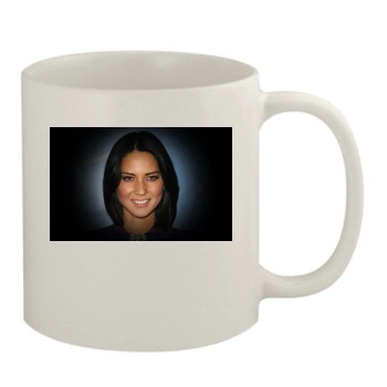 Olivia Munn 11oz White Mug