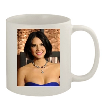 Olivia Munn 11oz White Mug