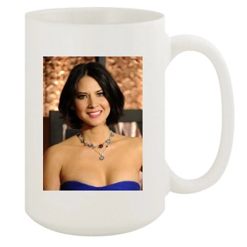 Olivia Munn 15oz White Mug