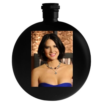 Olivia Munn Round Flask