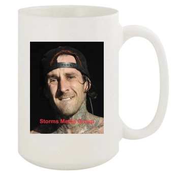 Travis Barker 15oz White Mug