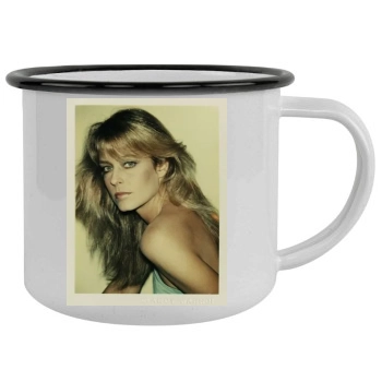 Farrah Fawcett Camping Mug