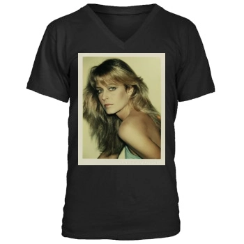 Farrah Fawcett Men's V-Neck T-Shirt