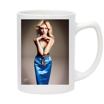 Farrah Fawcett 14oz White Statesman Mug