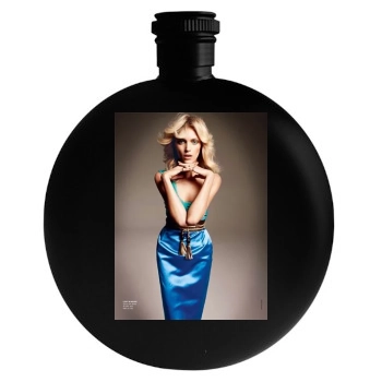 Farrah Fawcett Round Flask