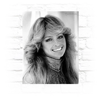 Farrah Fawcett Metal Wall Art