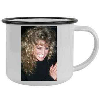 Farrah Fawcett Camping Mug