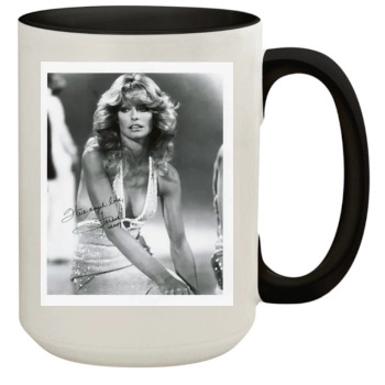 Farrah Fawcett 15oz Colored Inner & Handle Mug