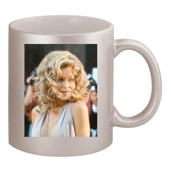 Farrah Fawcett 11oz Metallic Silver Mug