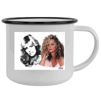 Farrah Fawcett Camping Mug