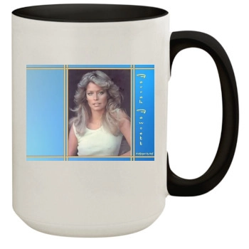 Farrah Fawcett 15oz Colored Inner & Handle Mug