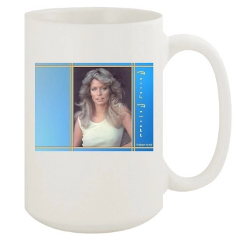 Farrah Fawcett 15oz White Mug