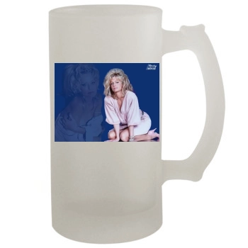 Farrah Fawcett 16oz Frosted Beer Stein