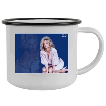 Farrah Fawcett Camping Mug