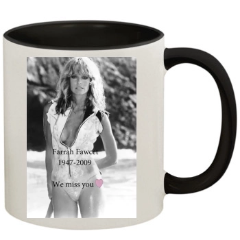 Farrah Fawcett 11oz Colored Inner & Handle Mug