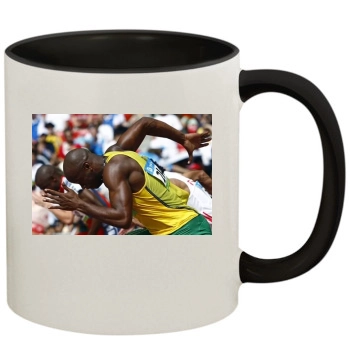 Asafa Powell 11oz Colored Inner & Handle Mug