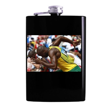 Asafa Powell Hip Flask