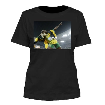 Asafa Powell Women's Cut T-Shirt