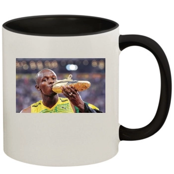 Asafa Powell 11oz Colored Inner & Handle Mug