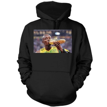 Asafa Powell Mens Pullover Hoodie Sweatshirt