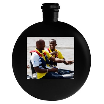 Asafa Powell Round Flask