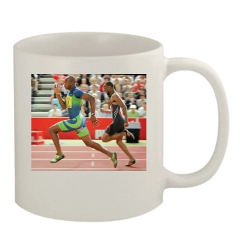 Asafa Powell 11oz White Mug