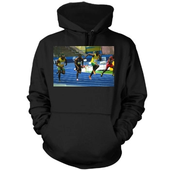 Asafa Powell Mens Pullover Hoodie Sweatshirt