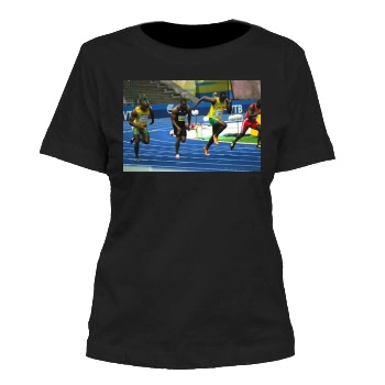 Asafa Powell Women's Cut T-Shirt